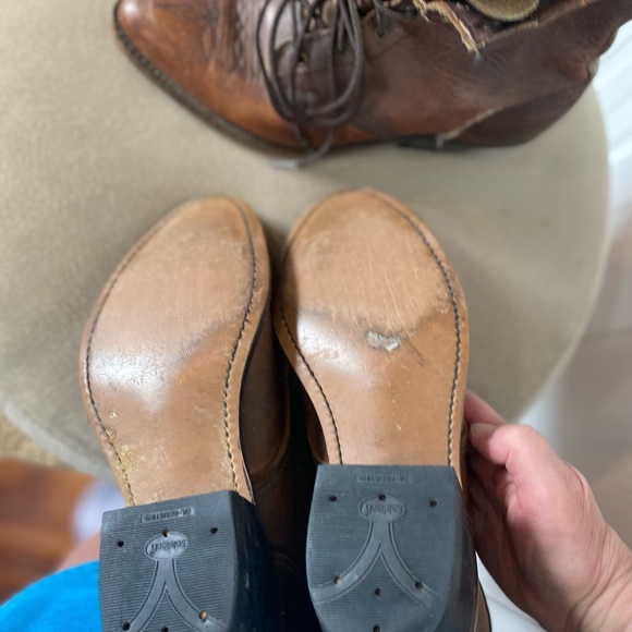 Lot of 2 Leather Boots - Picture 7 of 10